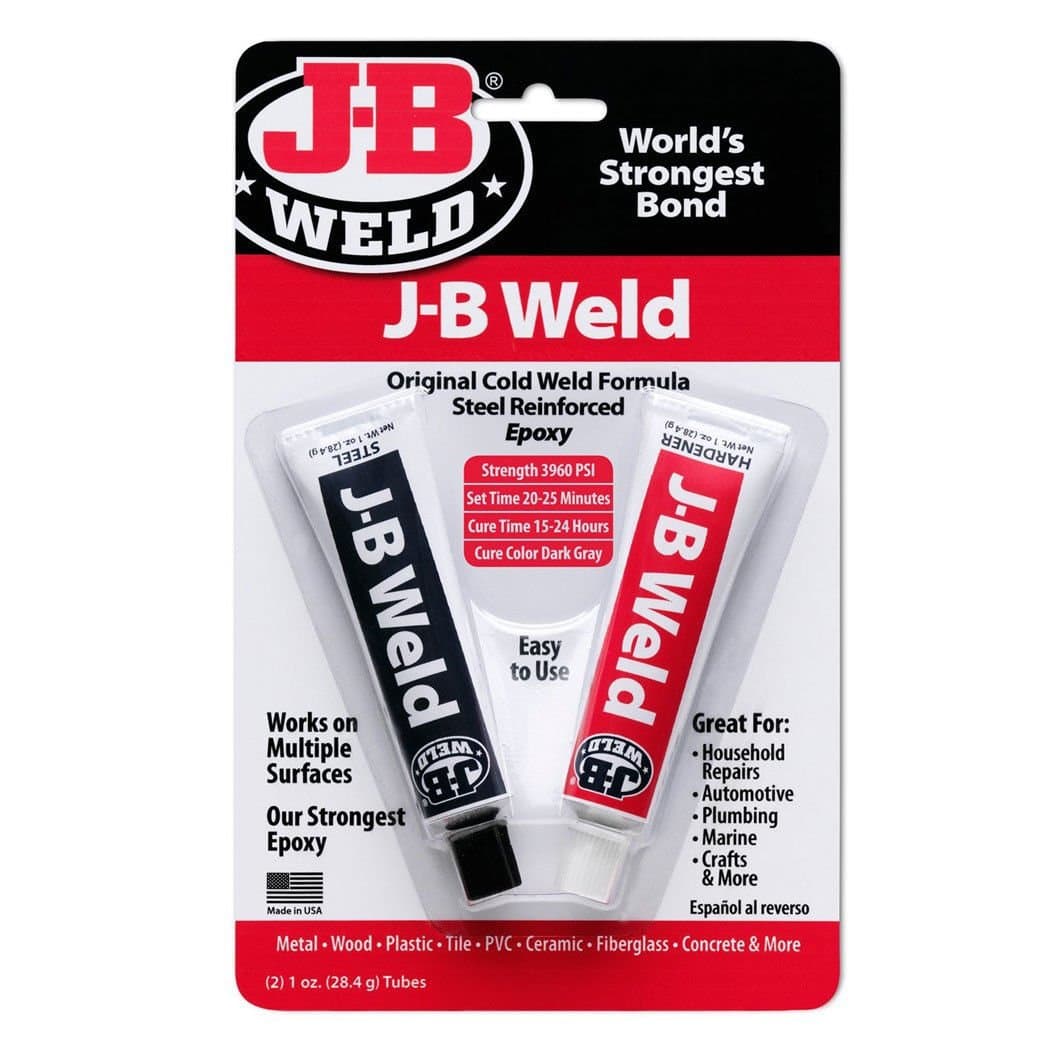 J-b Weld 8265-s Original Cold-weld Adhesive Compound Steel Reinforced Epoxy