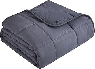 Topcee Weighted Blanket (5 lbs, 36" x 48") Cooling Throw Heavy Blanket for Sleeping Apply to 40-60 lbs, Soft Thick Breathable Blanket with Glass Bead, Easy Care