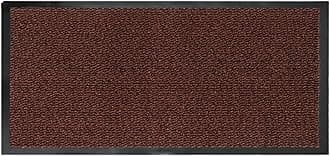 BLADO Washable Door Mats Indoor & Outdoor - Non-Slippery Heavy Duty Doormats Indoor - Stylish & Large Rubber Door Mat - Perfect Dust Grabbing Outdoor & Indoor Door Mat (Rust, 90cm x 200cm)