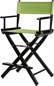 Casual Home 220-02/021-72 Director Chair 24" - Counter Height BlackFrame/Lime Green Canvas
