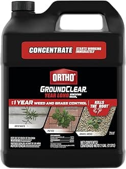 Ortho GroundClear Year Long Vegetation Killer2 Concentrate - Weed Killer Concentrate, Kills and Prevents Weeds Up to 1 Year, 2 gal.