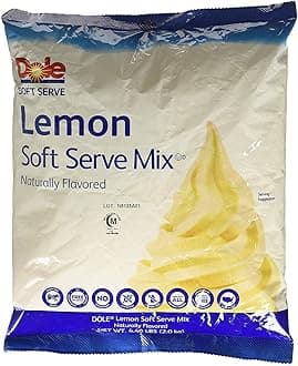 Dole Soft Serve Mix, Lemon, 4.4 Pound