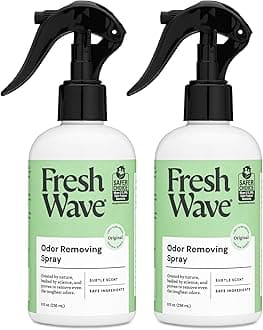 Fresh Wave Original Scent Odor Removing Spray, 8 fl. oz. | Pack of 2 | Odor Absorber for Home, Furniture, Fabrics & Trash | Safer Odor Relief