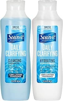 Shampoo & Conditioner Set, Clarifying & Hydrating – Build Up & Residue Removal Formulas for Beautiful, Shiny Hair, 22.5 Oz Ea (2 Piece Set)