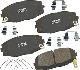 Bendix Premium SBC336 Ceramic Front Brake Pads for Toyota Supra 1992-1986