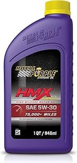 (11745-6PK HMX SAE 5W-30 High-Mileage Synthetic Motor Oil - 1 Quart, (Case of 6)