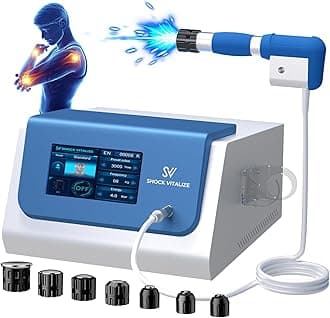 2026 New Upgraded Shockwave Therapy Machine, Extracorporeal Shock Wave Therapy Device for Pain Relief,Muscle and Bone Tissue Regeneration, ESWT Shock Wave Therapy Machine for Home & Institution Use