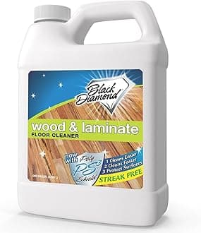 Wood, Laminate, Hardwood & Luxury Vinyl Floor Cleaner – Multi-Purpose Mopping Solution for a Streak-Free Clean (128 Fl Oz) refill.