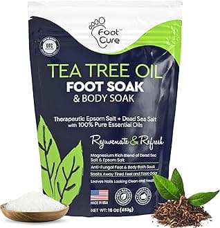 FOOT CURE Tea Tree Oil Foot SOAK with EPSOM Salt