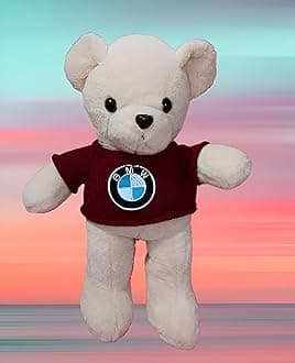 Bateu Cute Stuffed Animals with Bow Ties Plush Toys | Soft Toys for Kids Girls Teddy Bears Plush Toys for Children and Adults (Red Jacket, Large)