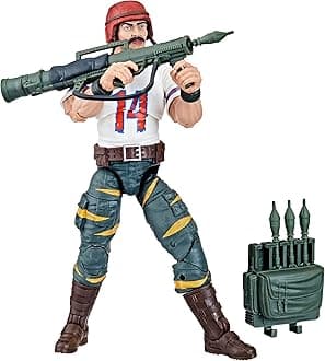 G.I. Joe Classified Series 2023 Tiger Force: David L. Bazooka Katzenbogen 15cm Action Figure