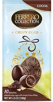 Ferrero Easter Chocolate Mini Easter Eggs and Milk Cocoa, Easter Egg Hunt - x10 Eggs 100 g
