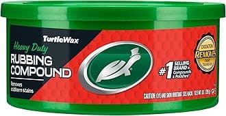 Turtle Wax Rubbing Compound Heavy Duty Cleaner Wax, 298 Gms