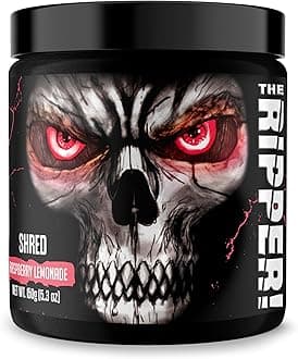 The Ripper! Fat Burner for Men & Women – Shredding Thermogenic Fat Burner, Pre-Workout & Appetite Suppressant –Raspberry Lemonade, 30 Servings