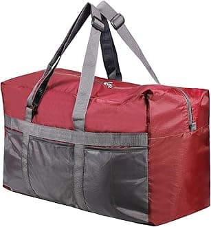 REDCAMP Foldable Travel Bag, Large Sports Bag, 75L/96L/100L, Lightweight Waterproof Tote Bag
