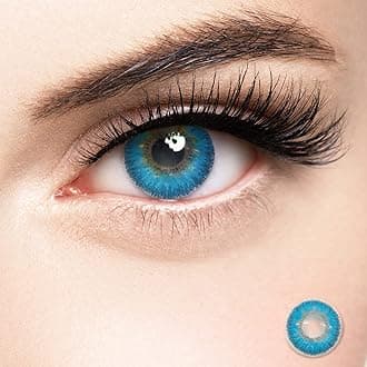 Colored Contact Organizer Storage Case Remover ⅩⅨBlue