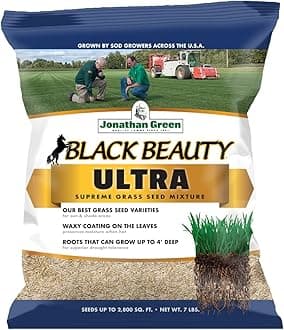 Jonathan Green 10322 Black Beauty Ultra Grass Seed Mix, 7 Pounds