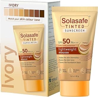 Tinted Ivory Sunscreen SPF 50 | Broad Spectrum Protection | Lightweight Formula | Suitable for All Skin Types |