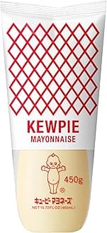 KEWPIE Mayonnaise (Product of Japan), Rich & Creamy Umami Flavor, Best Mayo for Sandwiches, Salads, Sushi & Dips, 16 oz (450 g) Bottle