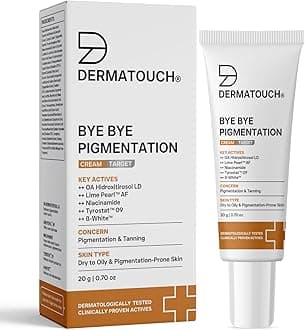 Bye Bye Pigmentation Cream | Anti Pigmentation Cream For Men and Women with Niacinamide, B-White, Lime Pearl, OA Hidroxitirosol LD & Tyrostat | 20g