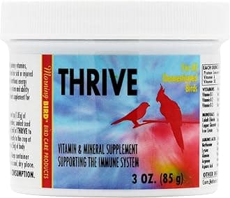 Morning Bird Thrive, Nutritious Energy Supplement with Minerals, Vitamins, Amino Acids, Electrolytes, and Protein, 3 oz