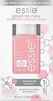essie Nail Care, Ceramide-Infused Nail Treatment, Vegan, Good As New Concealer & Perfector, 0.46 Fl Oz