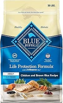 Life Protection Formula Adult Dry Dog Food, Helps Build and Maintain Strong Muscles, Made with Natural Ingredients, Chicken & Brown Rice Recipe, 30-lb. Bag