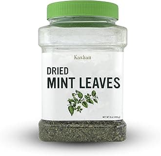 Kashan Mint Flakes, Great Aromatic Seasoning for Food Flavoring, Salad, Soups, Meat & Herbal