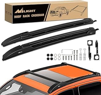 Nilight Roof Rack Cross Bars Fit for Toyota Tacoma Double Cab 2005 06 07 08 09 10 11 12 13 14 15 16 17 18 19 20 21 2022 2023 Aluminum Car Crossbars for Cargo Carrier Luggage Bike Kayak Tent Snowboard