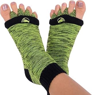 Foot Alignment Socks with Toe Separators for Men or Women