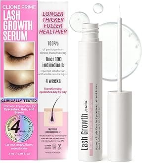 Korean Lash Serum - Sérum Para Pestañas Eyelash to Grow Lashes Eyebrow Eyelash Growth Suero Para Crecimiento Suero