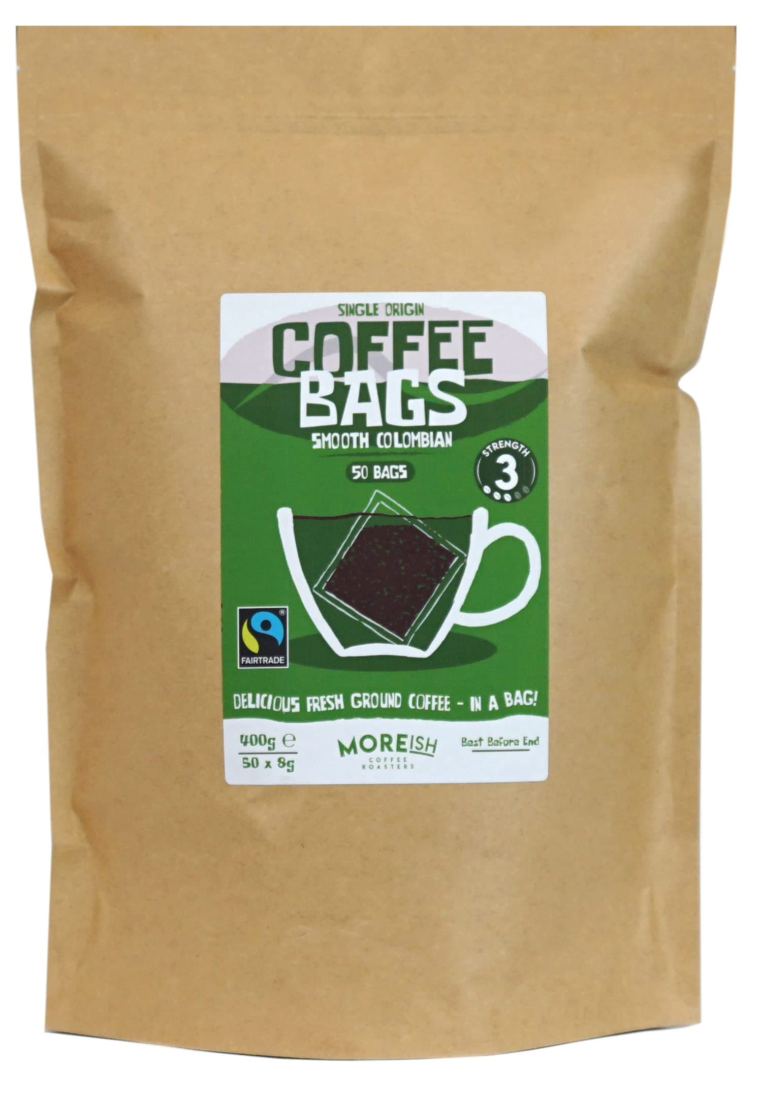 Smooth Colombian Coffee Bags