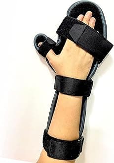 IGR COCK UP SPLINT FULL ADULT-RIGHT | FIBRE PLASTIC SPLINT | Static Cock Up | Colle's Fracture | Spastic Hand| Wrist Drop | Nerve Palsy | Post Fracture | Wrist Immobilization(ONE SIZE ADULT- RIGHT)