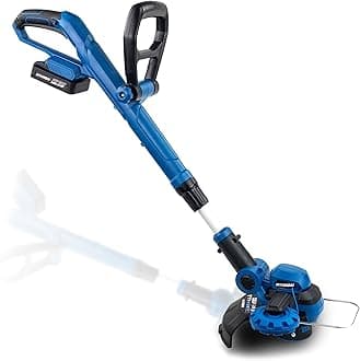Hyundai 20v Li-ion Cordless Trimmer, 250mm Trimming Width, 2ah Battery & Charger, Can Extend Up To 96cm, Garden Trimmer Cordless With 3 Year Warranty