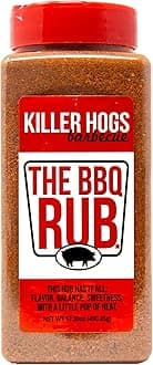 Killer Hogs The BBQ Rub | Championship Grill Seasoning for Beef, Steak, Burge...