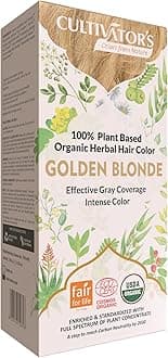 Cultivator's Organic Herbal Hair Colour - Golden Blonde 100g