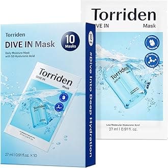 [Torriden] DIVE-IN Low molecule Hyaluronic acid Mask Pack [27ml*10ea]