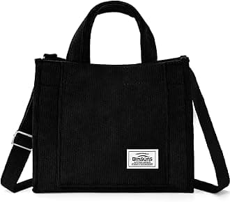 Corduroy Tote Bag for Women Small Satchel Bag Mini Tote Bag Aesthetic Crossbody Handbag - School Work Travel Shopping