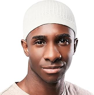 Kufi Hat - Kufi Hats for Men Muslim, Turkish Kufi Cap