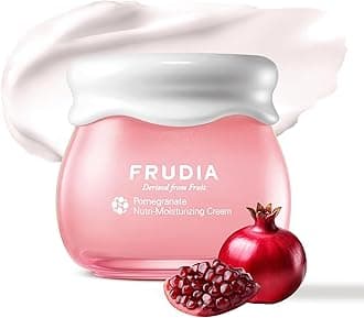 FRUDIA Pomegranate Nutri-Moisturizing Face Cream (1.94 oz) - Anti-Aging and Firming Korean Face Moisturizer w/63% Pomegranate Extract, BL-FILL UP & Collagen | Vegan & Cruelty Free