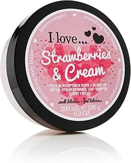 I Love Body Butter, Strawberries And Cream, 200 ml