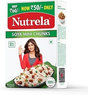 Nutrela, Soya Mini Chunks, 220 Grams(gm)