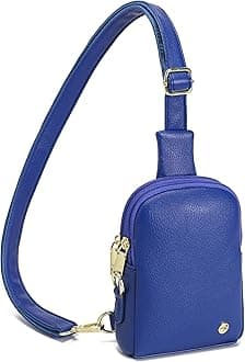 INICAT Travel Small Crossbody Sling Bags Women Vegan Leather Purses Fanny Packs Cross Body Bag Birthday Gifts