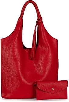 Montana West Slouchy Hobo Bags for Women Soft Designer Shoulder Purses Ladies Top Handle Handbag