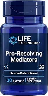 Pro-Resolving Mediators, 18-HEPE, 17-HDHA, 14-HDHA, Supports The Body’s Natural Post-inflammatory Response, Gluten Free, Non-GMO, 30 softgels