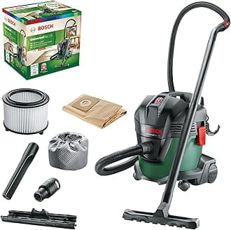 wet & dry vacuum cleaner UniversalVac 15 (1000 W, 15 l container volume, in Carton Packaging)