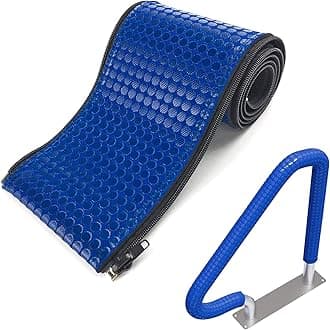 Pool Railing Handrail Comfort Covers 4-Feet Zippered Designed Neoprene Hand Grip Rail Nonslip Cover for Above Ground & Inground Pool Ladder Hand Rail (Royal Blue(1)