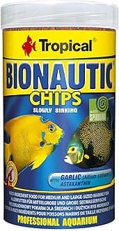 MARINE FISH FOOD - Bionautic Chips 250ml/130g Slowly Sinking Chips - ORIGINAL TUB