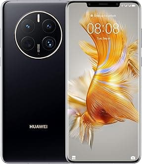 HUAWEIMate 50 Pro Dual-SIM 256GB ROM + 8GB RAM (Only GSM | No CDMA) Factory Unlocked 4G/LTE Smartphone (Black) - International Version