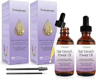 Rosemary Oil With Black Castor, Batana, Lavender, Coffee, Coconut, Argan, Avocado, Olive, Almond & Parsley Seed Oil, 11 Oils Infused for Ultimate Hair Growth (2 Pack (4.04 fl oz) 120 ml)